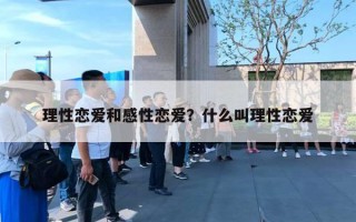 理性戀愛和感性戀愛？什么叫理性戀愛