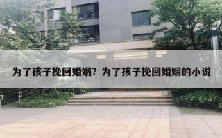 為了孩子挽回婚姻？為了孩子挽回婚姻的小說(shuō)